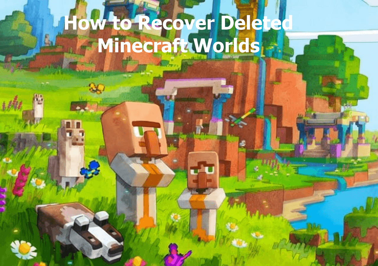 How to Recover Deleted Minecraft Worlds? Full Guide in 2023