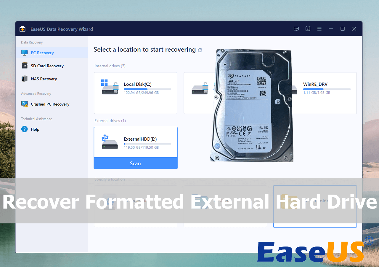 Recover Formatted External Hard Drive Simple Guide for Beginners