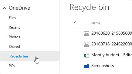 bordado Levántate Y así Recuperar archivos borrados permanentemente de OneDrive Windows 10 - EaseUS
