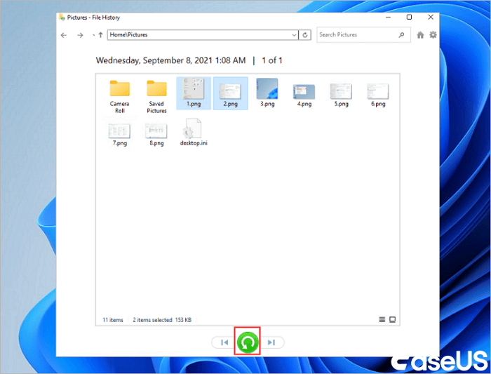 Recover Permanently Deleted Files with File History - 4