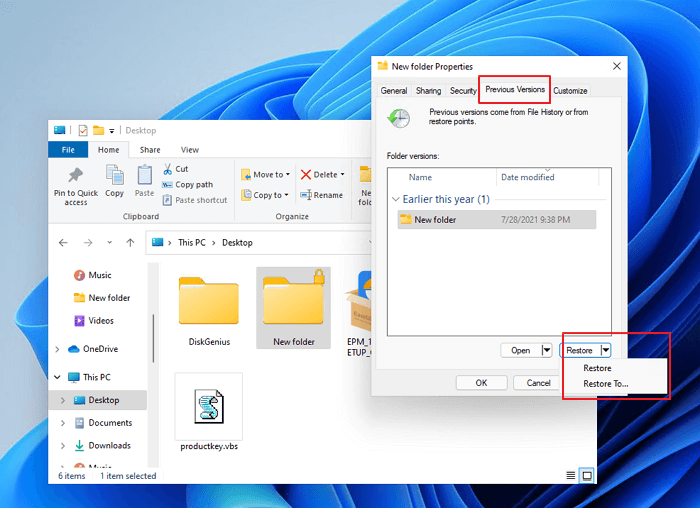 how to restore permanently deleted files windows 11