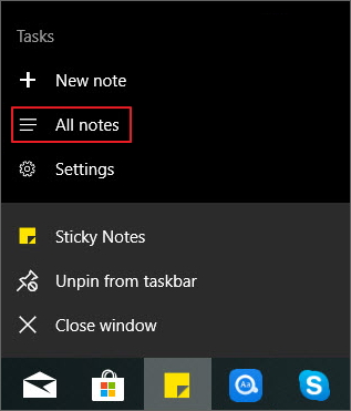Andre steder krise tackle Solved] Sticky Notes Disappeared in Windows 10/8/7 - EaseUS