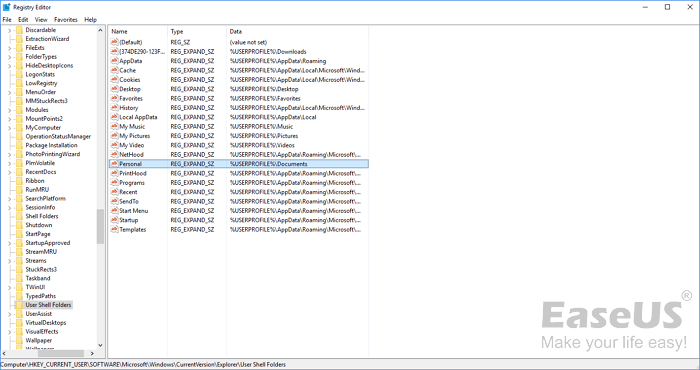 Solved] My Documents Folder Missing from Windows 10/11 - EaseUS