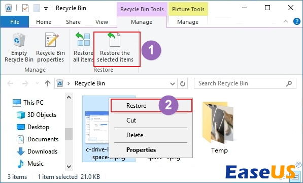 How to Recover Deleted Files from Recycle Bin