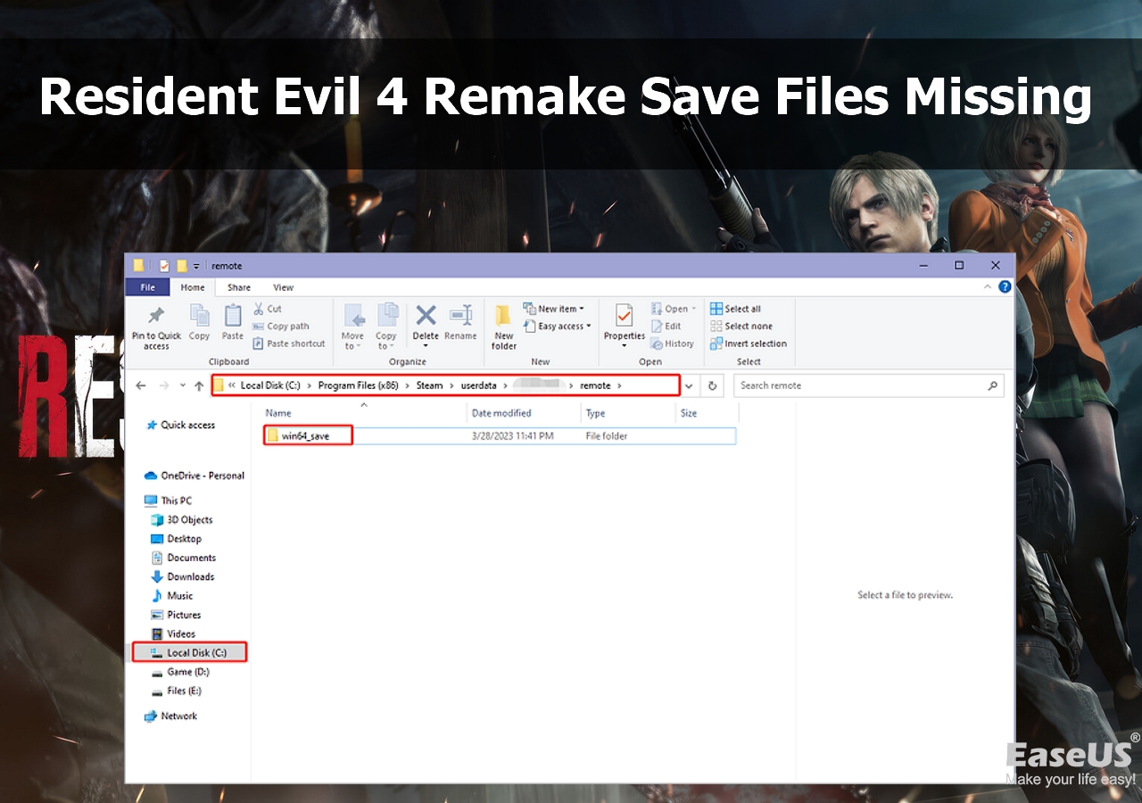 Resident Evil 4 Remake Steam Key