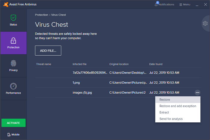how to recover files from virus infected computer