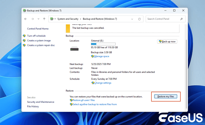 keresse meg a törölt mappát