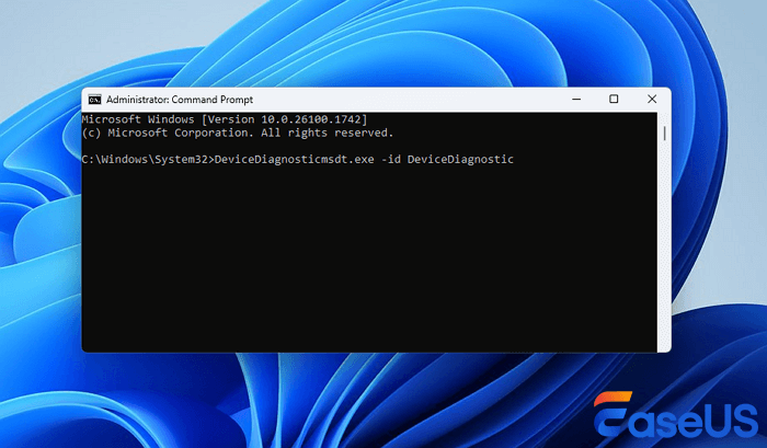 run device disgnostic tool in Windows 11
