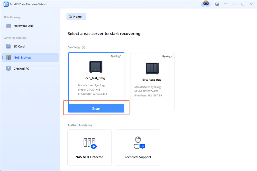 Synology資料恢復