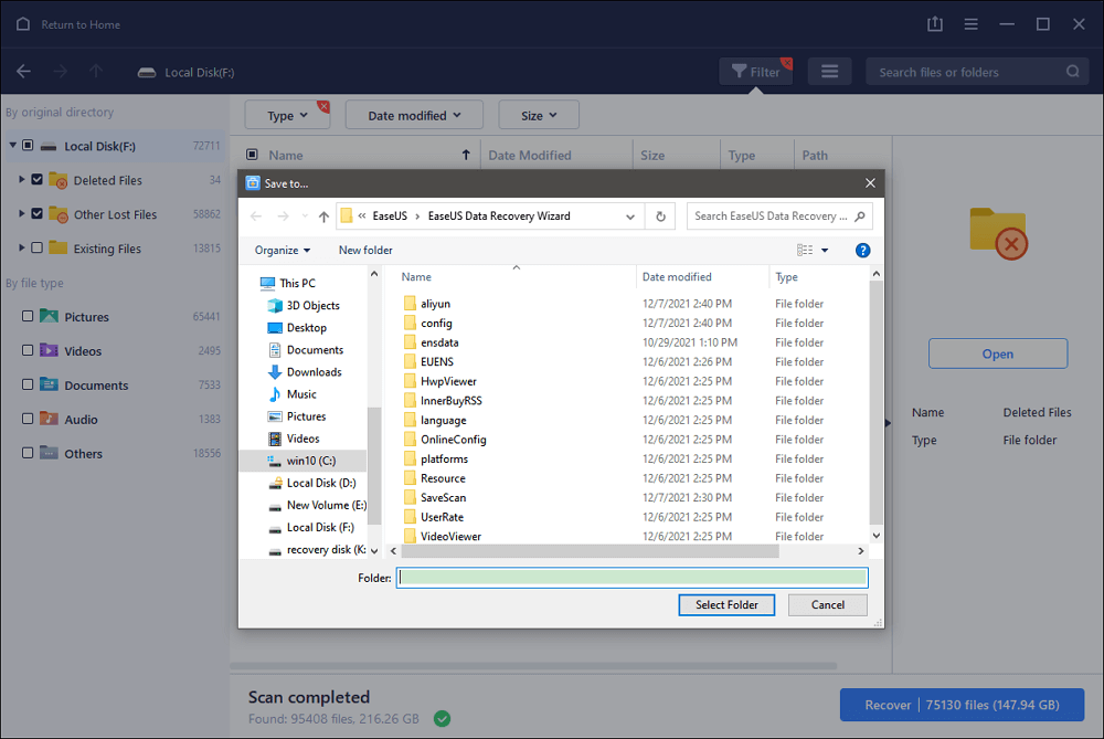 Pulihkan file dari HDD yang diformat
