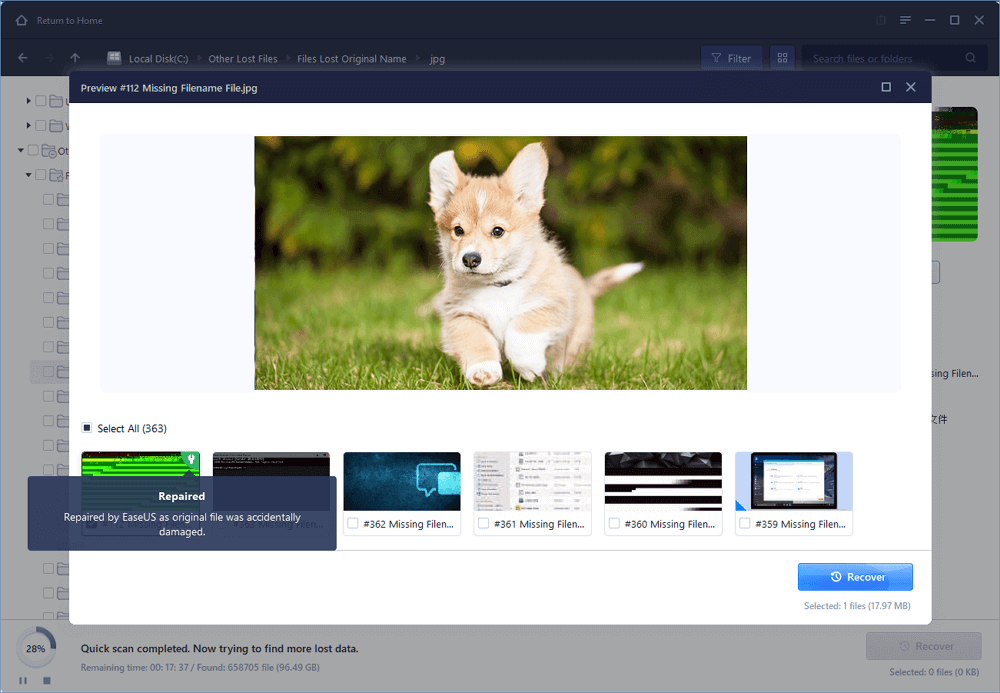 damaged photo repair software free download