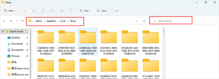 recover unsaved PPTs from Temp folder