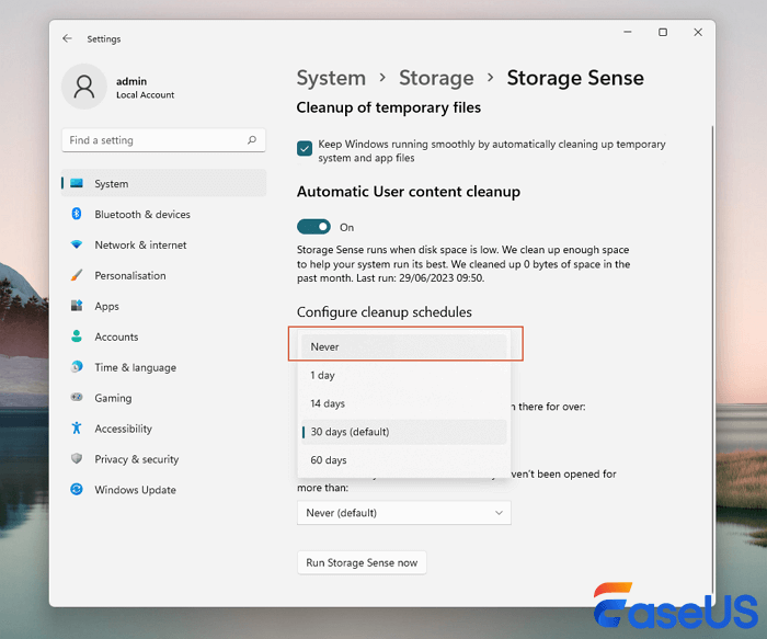 Nikdy nevysypávejte koš