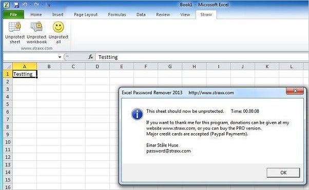 Top 5 Free Excel Password Remover Online 2016/2013/2010 - EaseUS