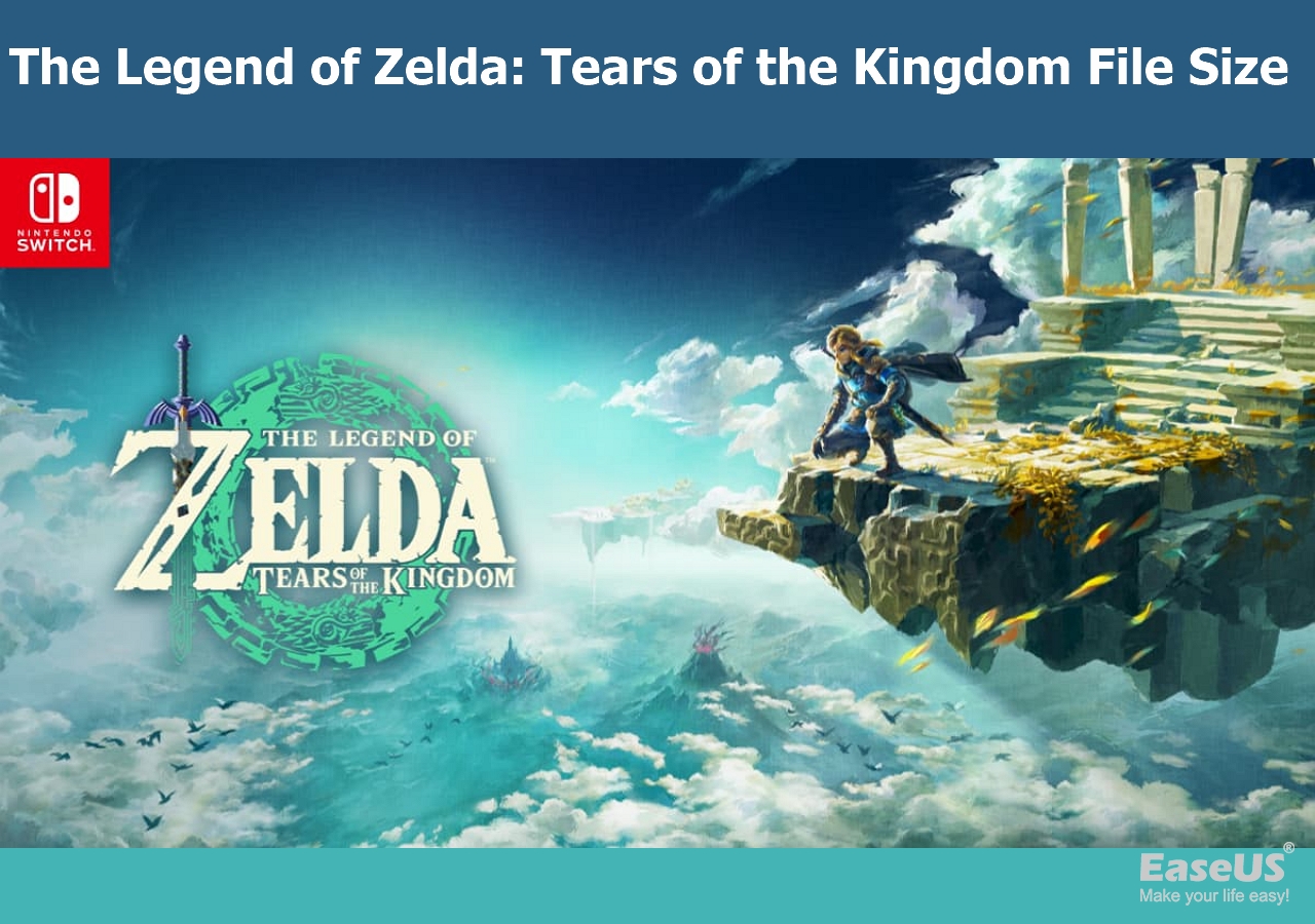 The Legend of Zelda: Tears of the Kingdom File Size [ROM/Switch] - EaseUS