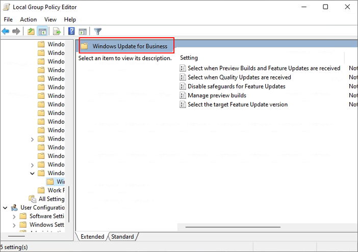 turn off group policy to stop Windows 11 update - 1