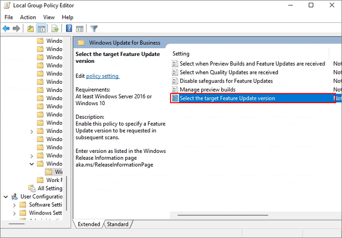 stop windows 11 with group policy editor 2