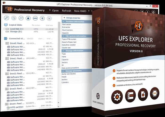 ufs recovery