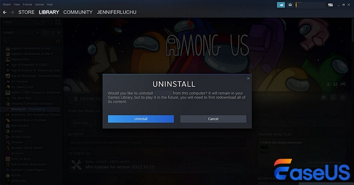 Hades 2 deinstallieren