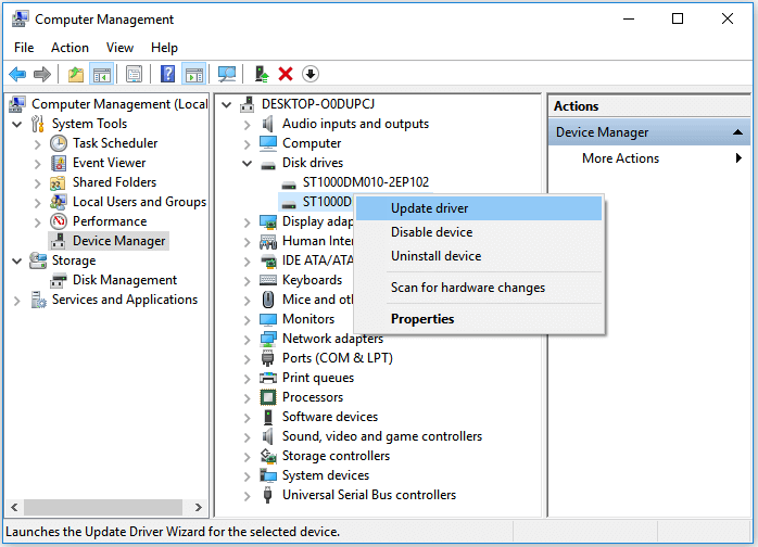 Fix Seagate Hard Light but Not Working/Detecting Error – EaseUS