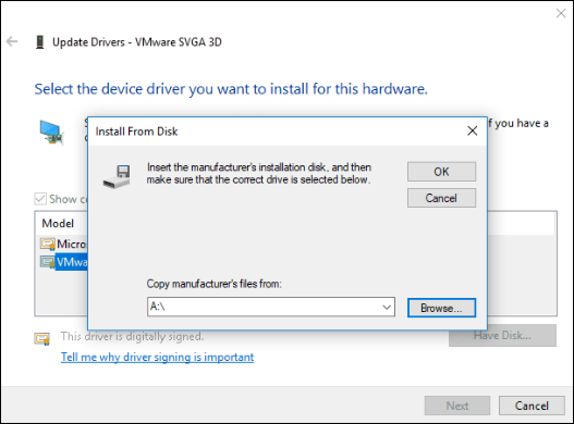 mettre à jour les pilotes