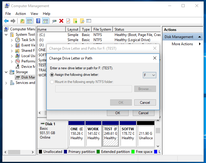 Fix Please insert a disk into USB drive - change drive letter