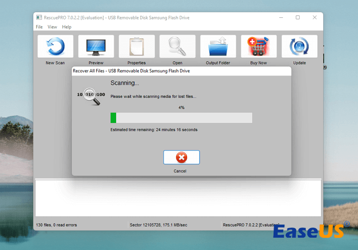 tunggu proses pemindaian selesai