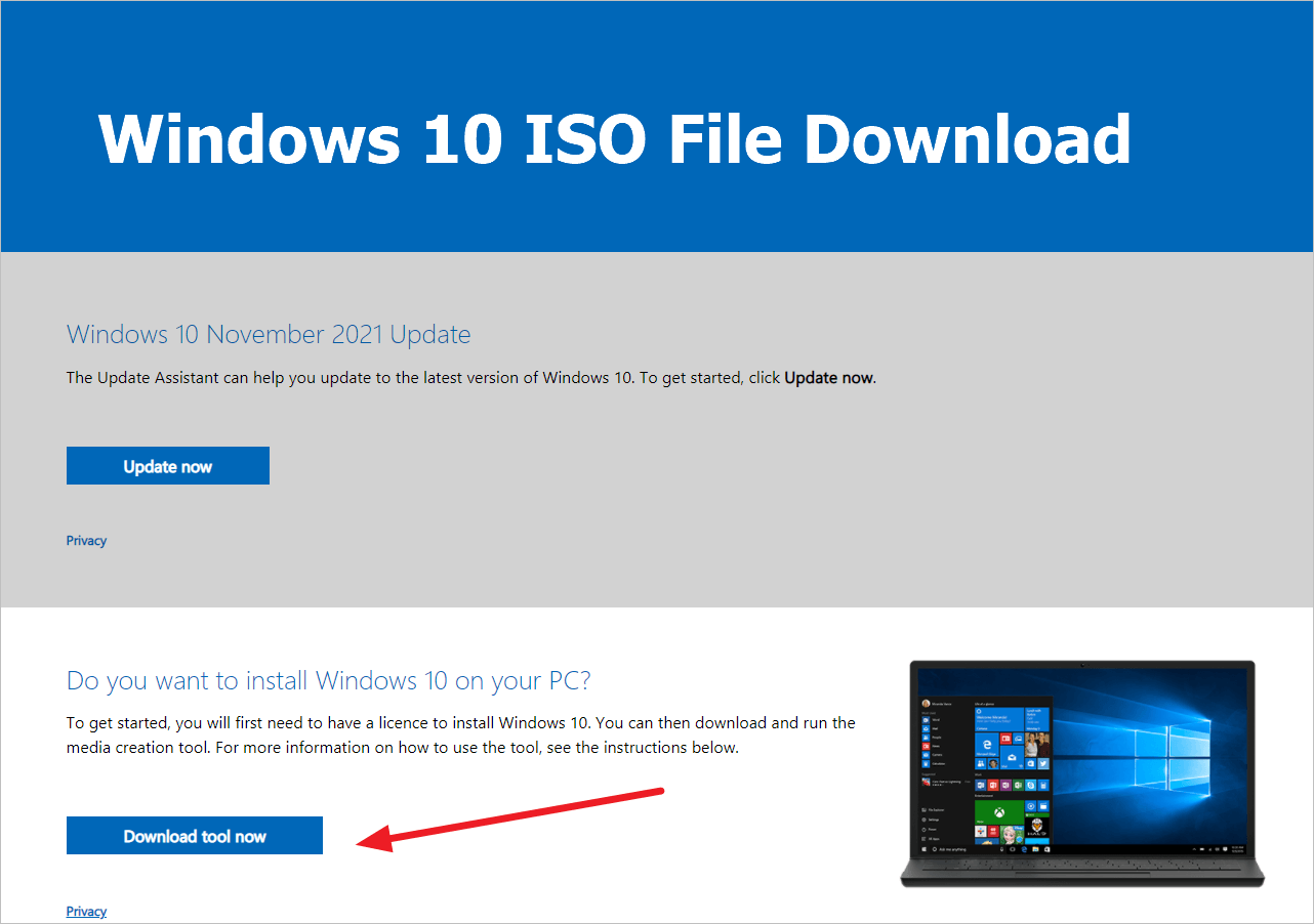 windows 10 iso file download link