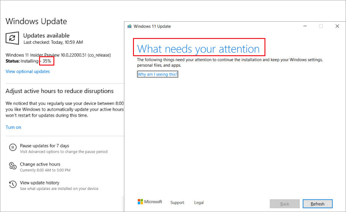 Windows 11 download stuck at 8 adobe reader desktop
