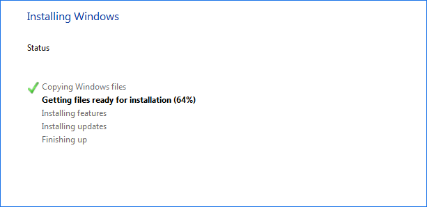 Soluciones a ´Preparando archivos para instalacion windows 10 no avanza ´
