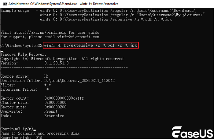 recover your Pictures directory