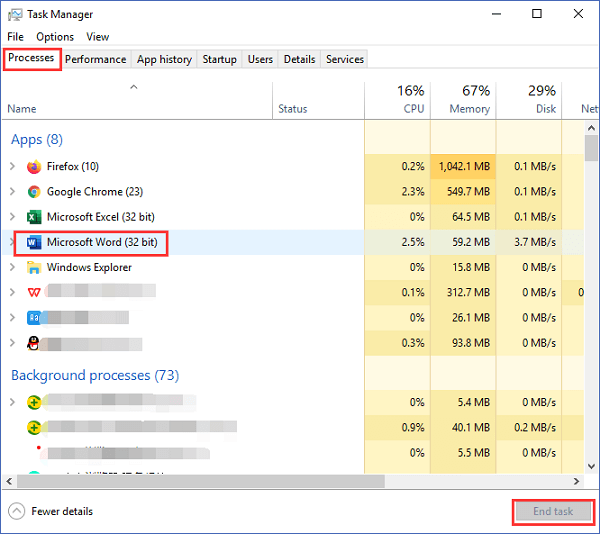 unlock an excel file locked for editing