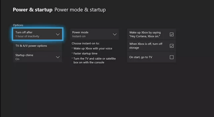 Xboxのコンソール設定を確認してください
