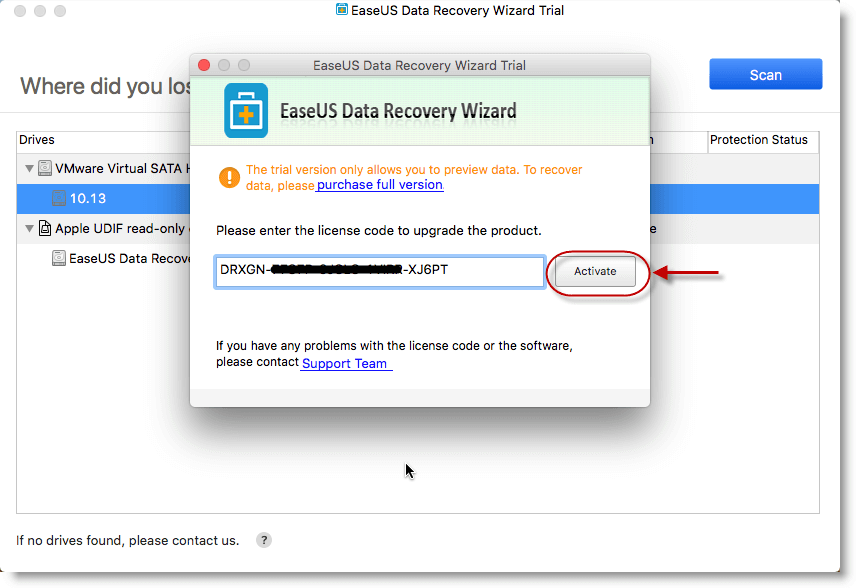 license code easeus data recovery wizard 10.8