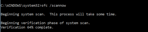 Run DISM to fix high CPU usage error.