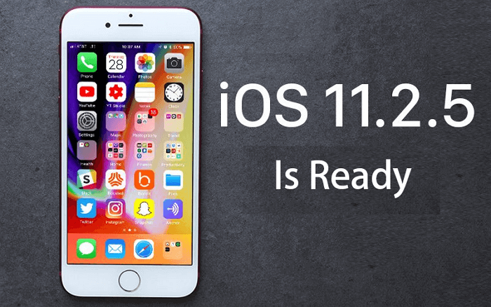 Ya está disponible iOS 11.2.5.