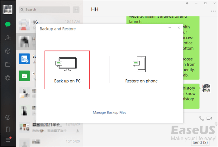 how can I recover lost WeChat chat history from desktop - 1