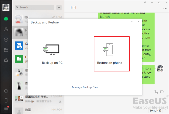 how can I recover lost WeChat chat history from desktop -2