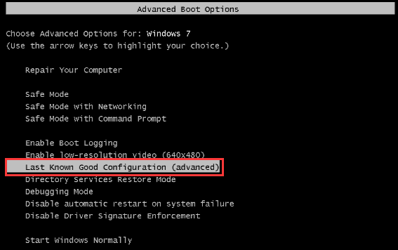 Fix Invalid Configuration Information - Windows boot error