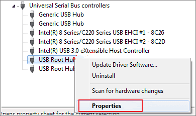 Fix USB Root Hub to make USB detectable.