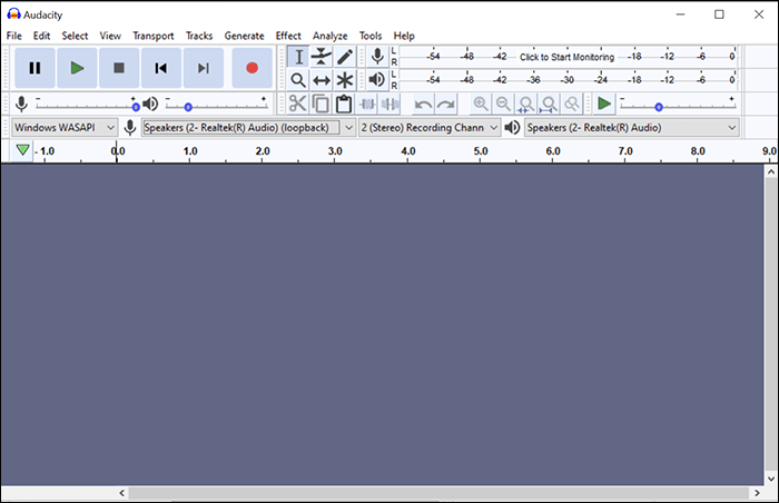 audacity record computer audio windows 10