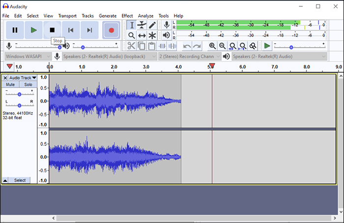 audacity voice recording