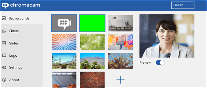 chromacam background