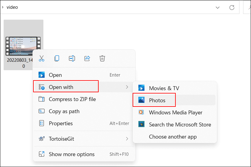 Play MOV on Windows 10
