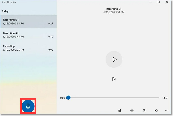 record voice windows 10