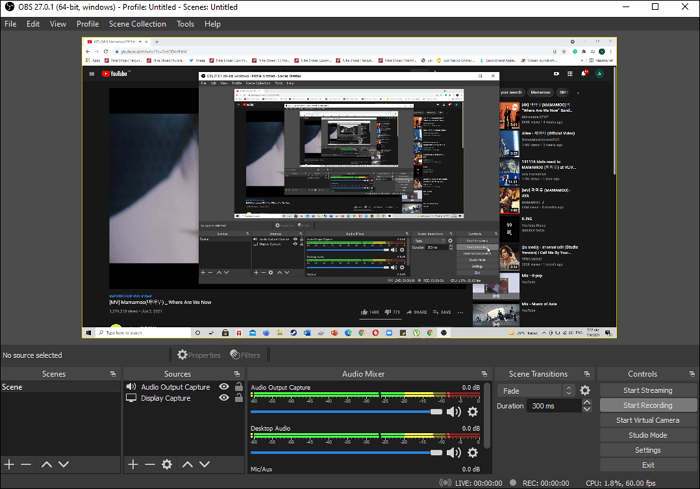 Full Guides How To Record Screen With Obs Studio Easeus