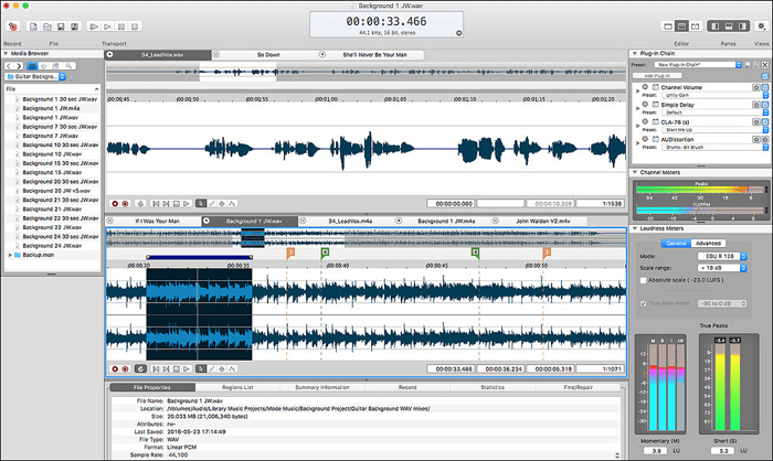 Sound Forge, software de grabación de audio