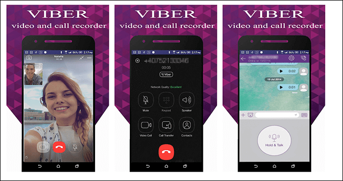 viber video call recorder android