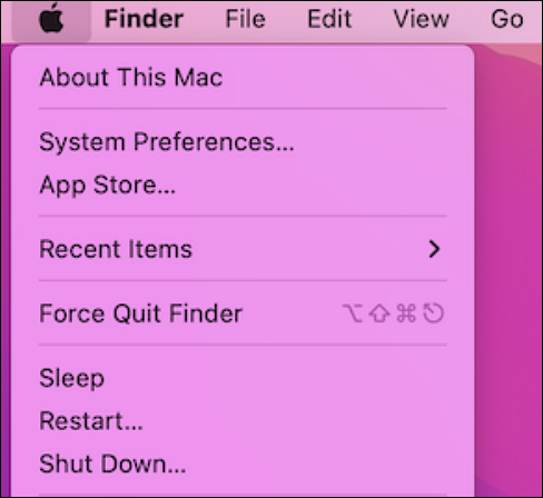 Starten Sie Ihren Mac neu