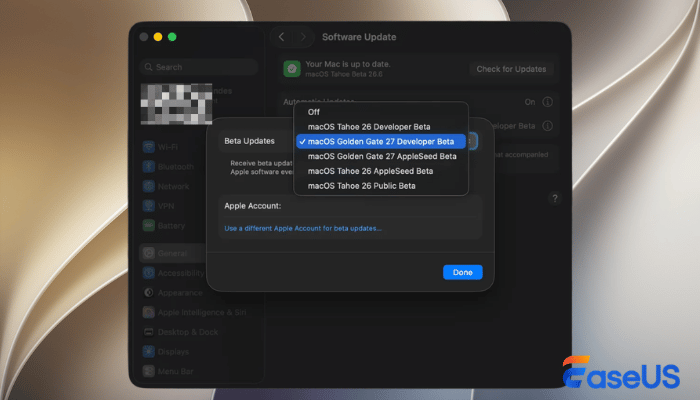 Unduh macOS 27 beta